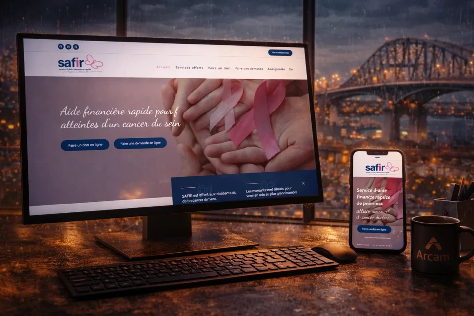 Aperçu du projet SAFIR - Service d'aide financière rapide