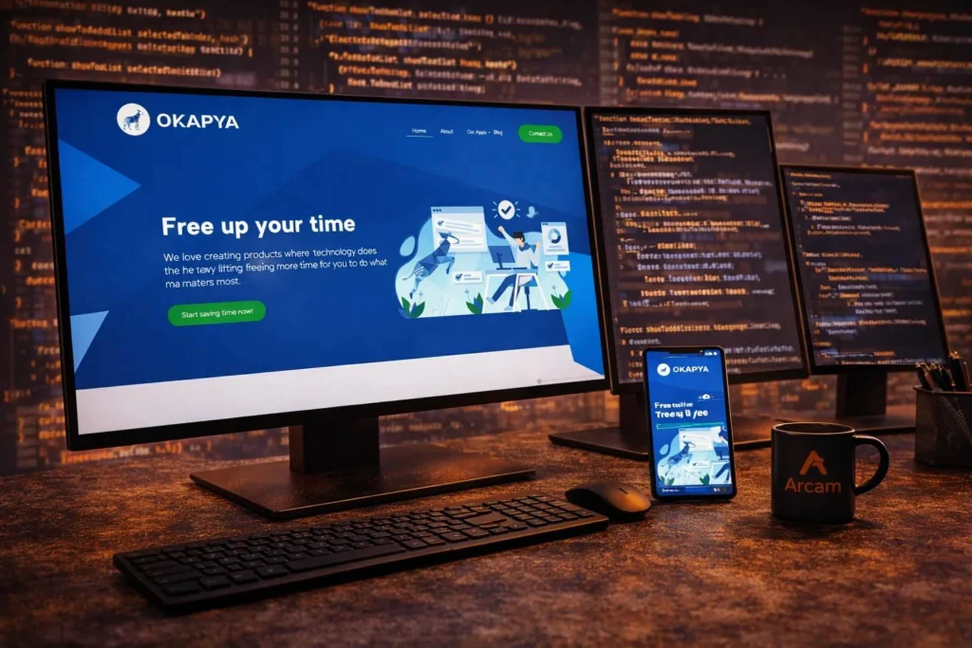 Aperçu du projet Okapya