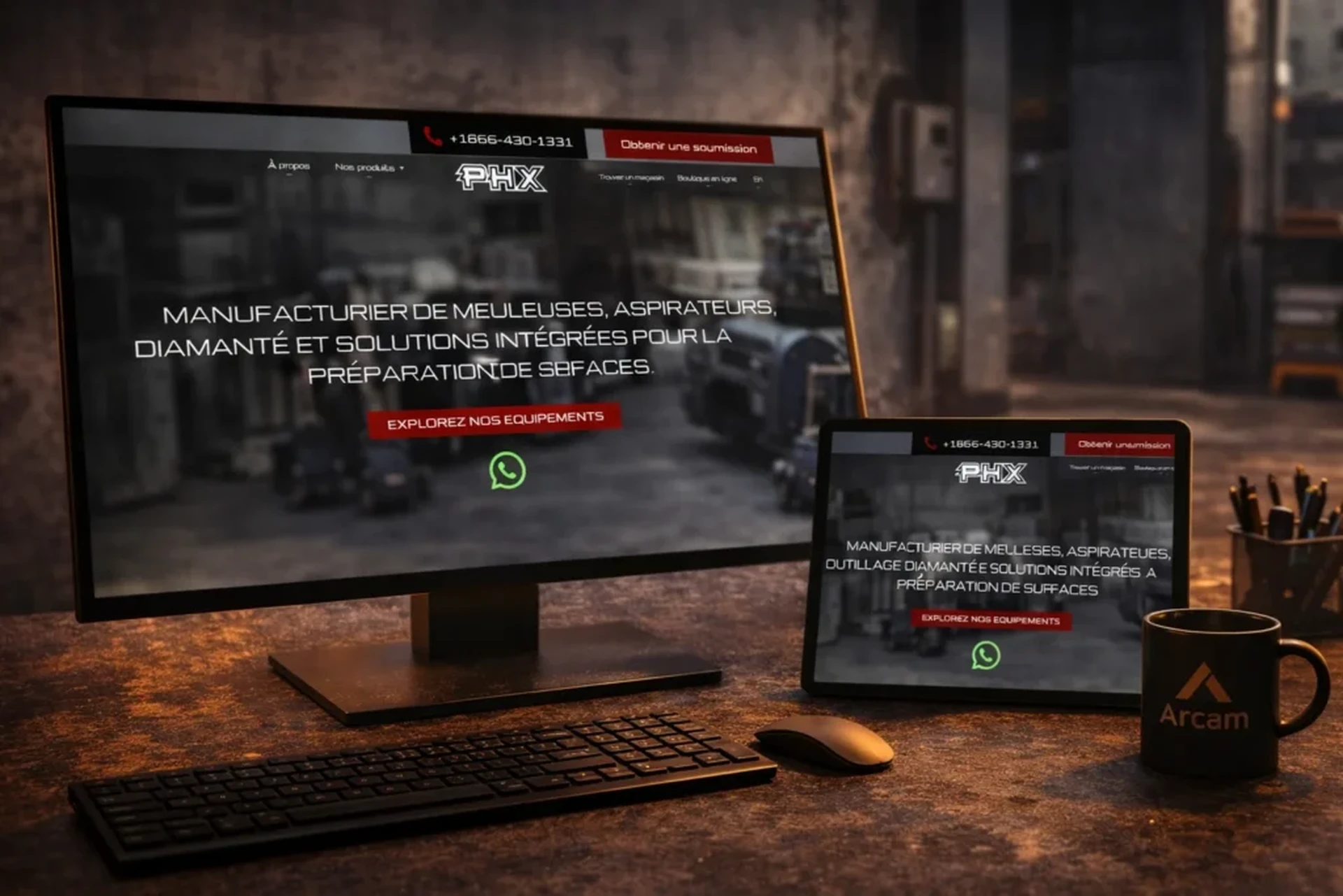Aperçu du projet PHX Industries