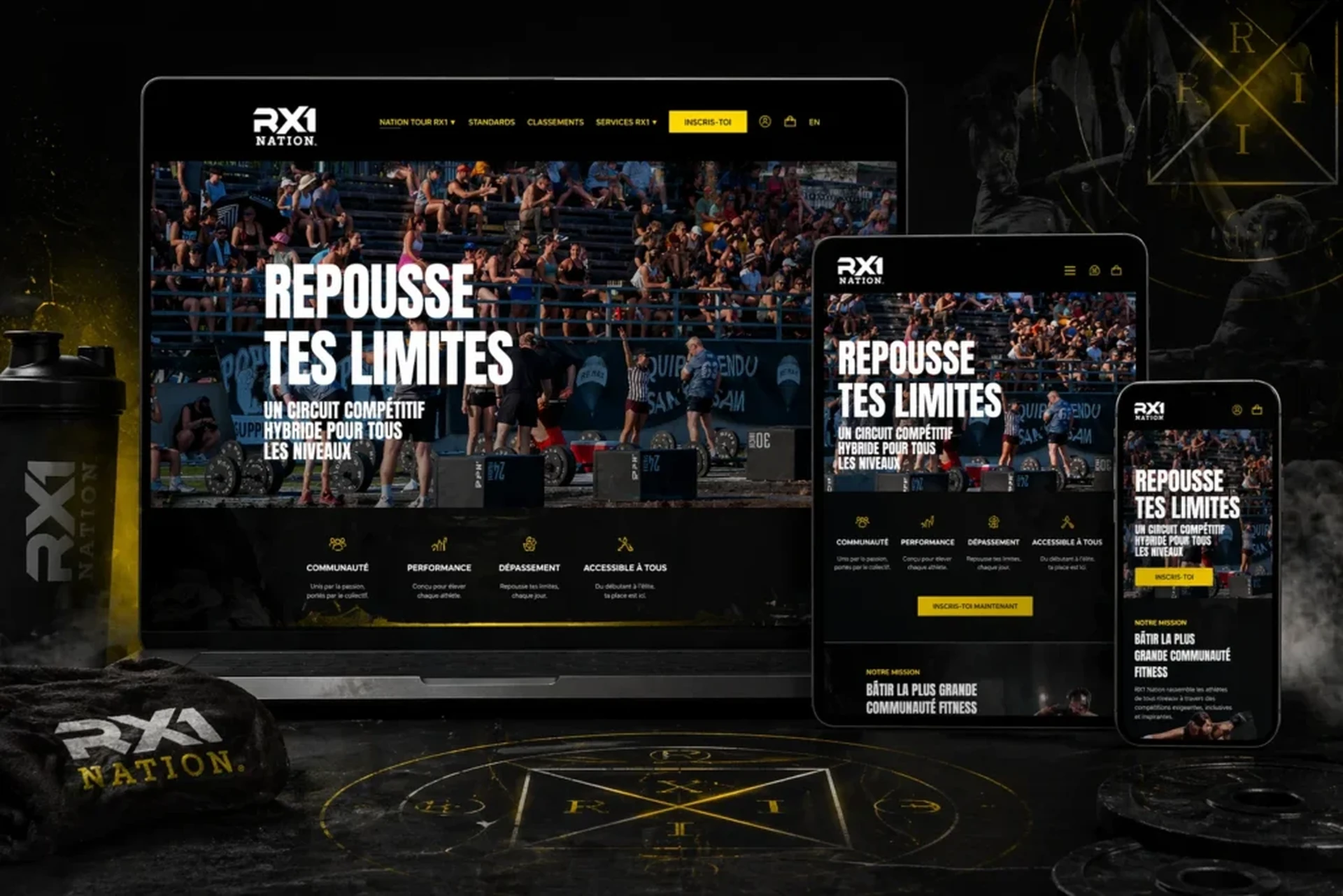 Aperçu du projet RX1 Nation